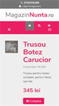 Mobile Screenshot of magazin-nunta.ro